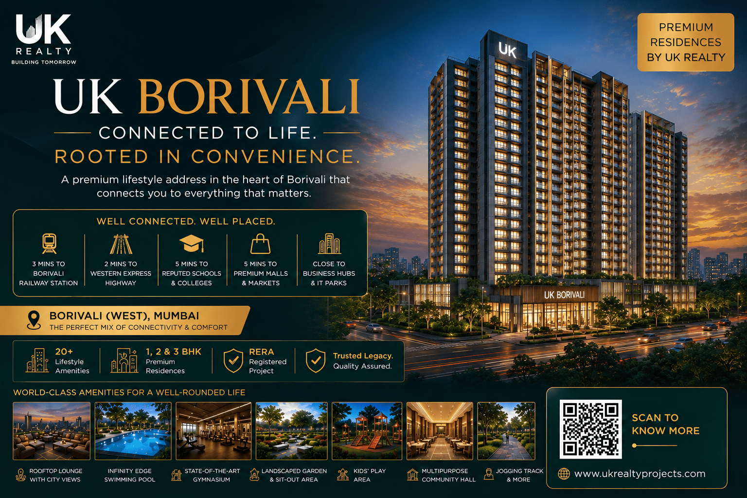 UK Borivali - Premium Apartments