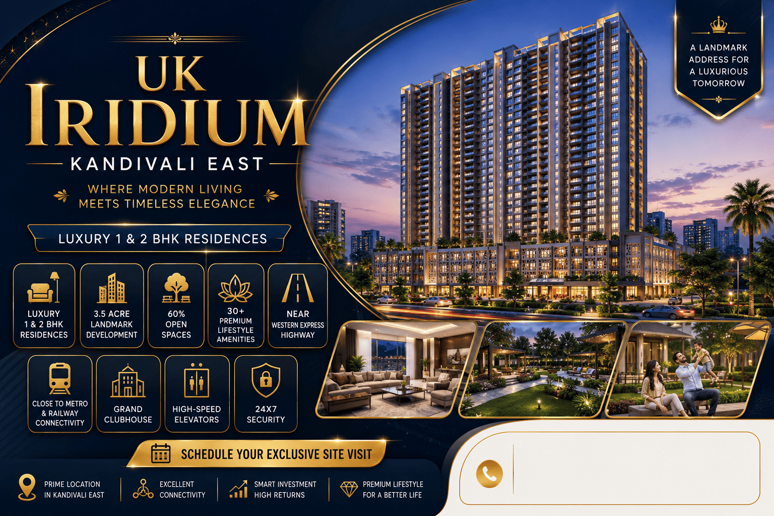UK Iridium Kandivali East - Premium Apartments Mumbai