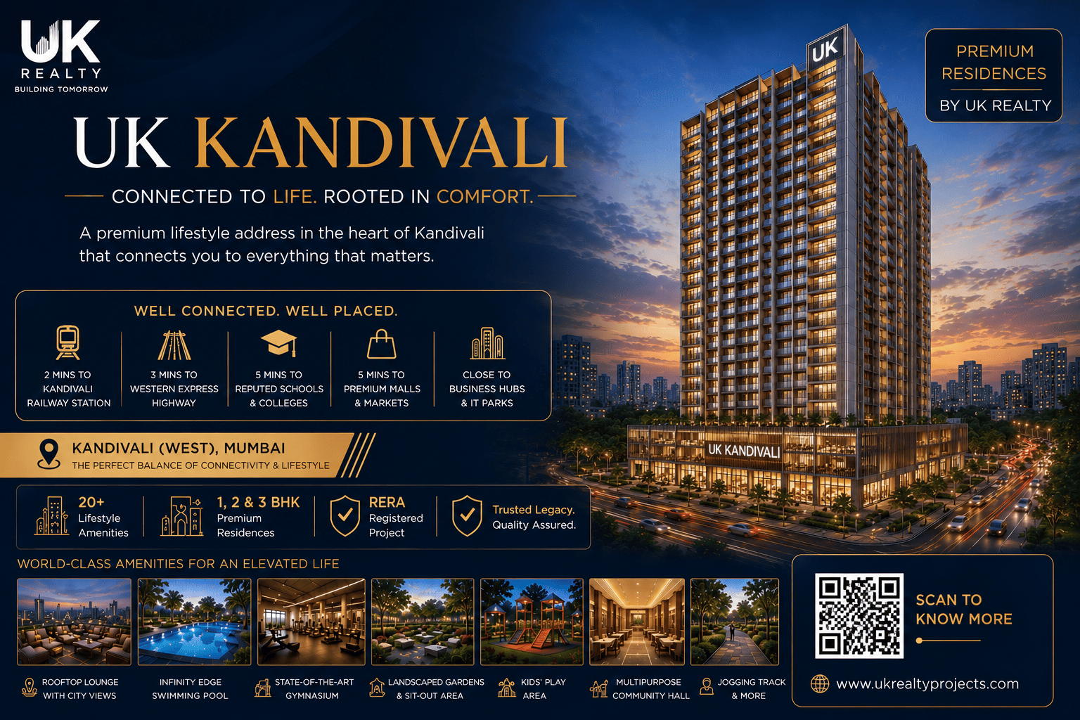 UK Kandivali - Premium Luxury Apartments Mumbai