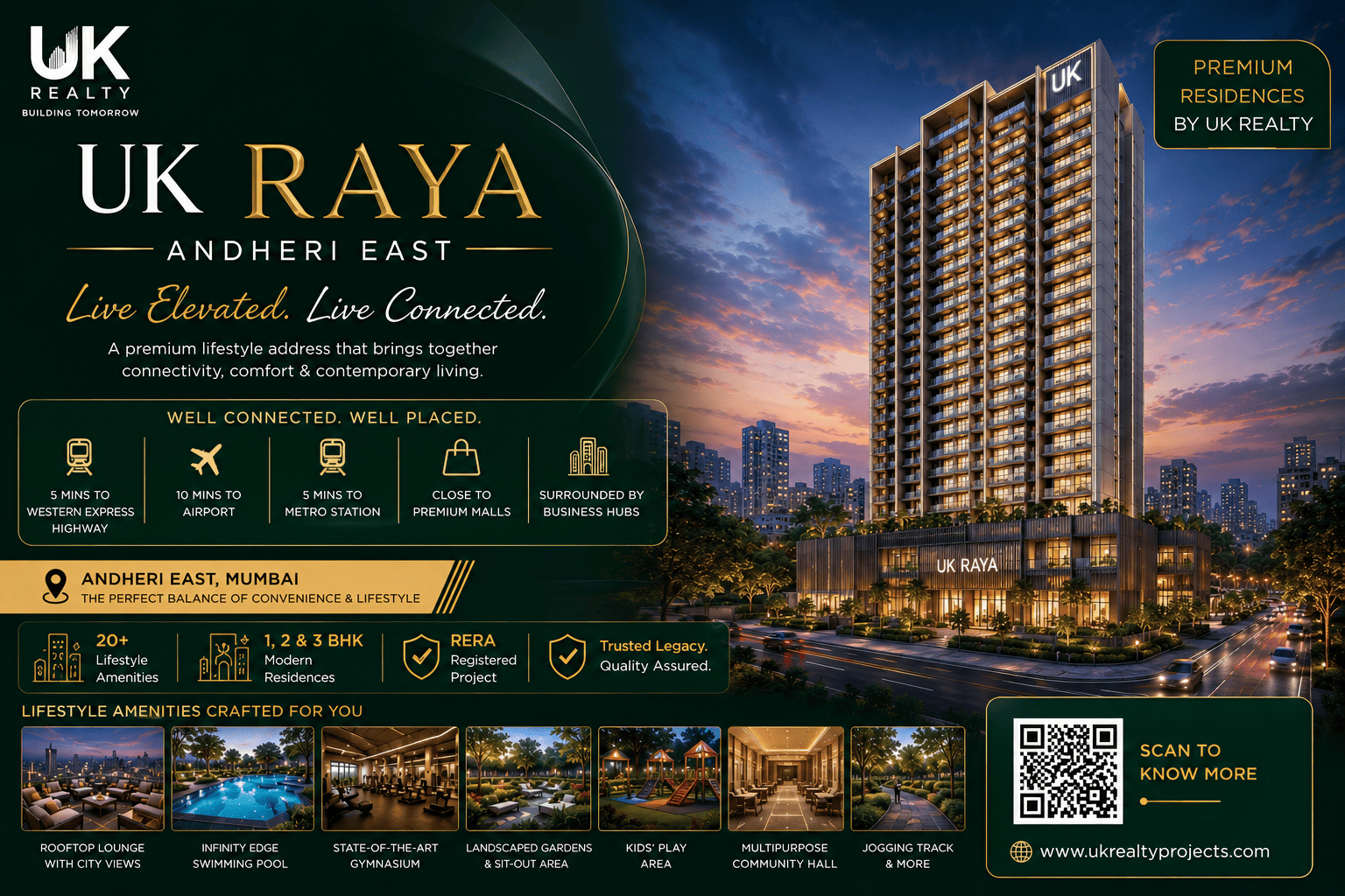 UK RAYA Andheri East - Premium Apartments Mumbai