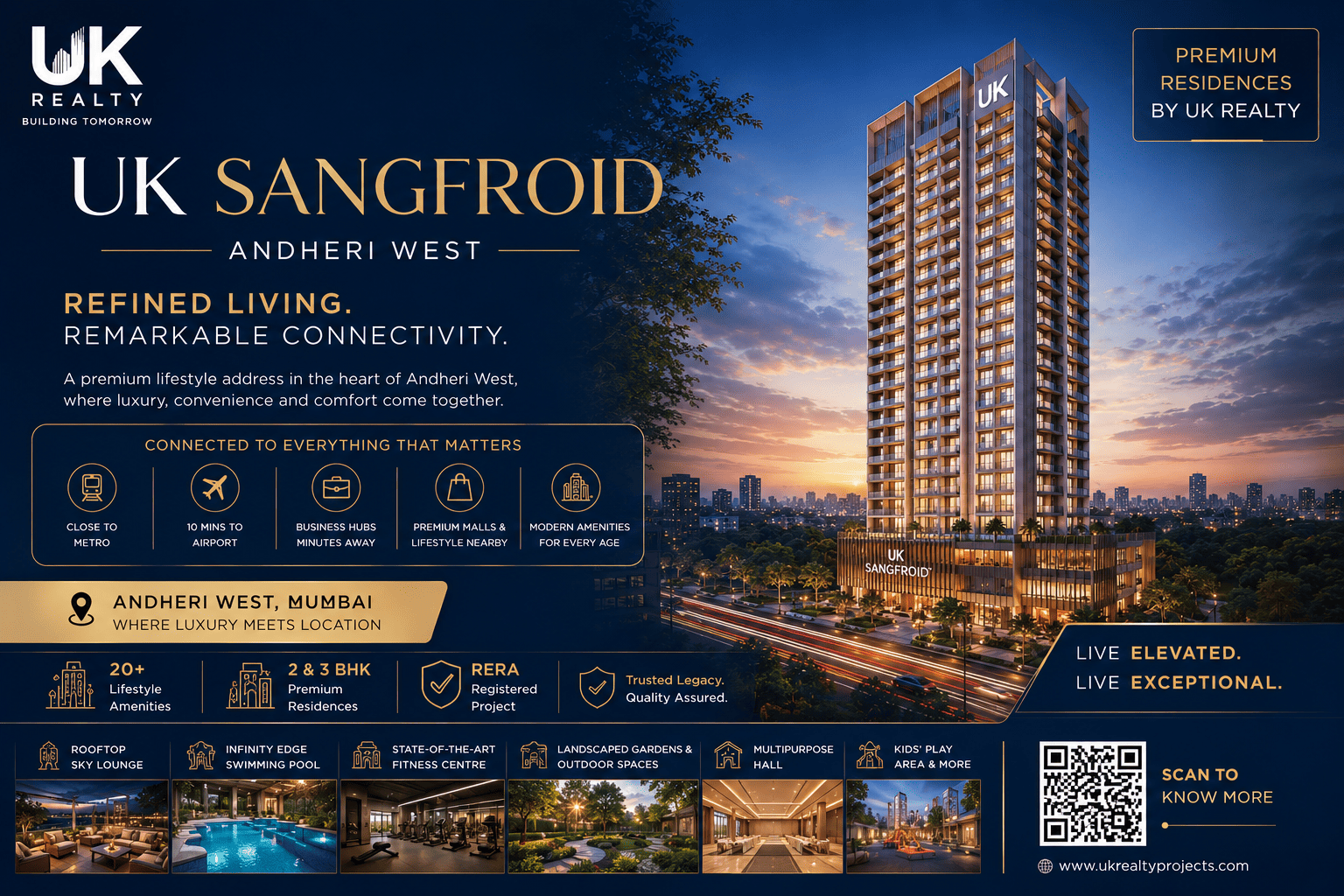 UK Sangfroid Andheri West - Premium Apartments Mumbai
