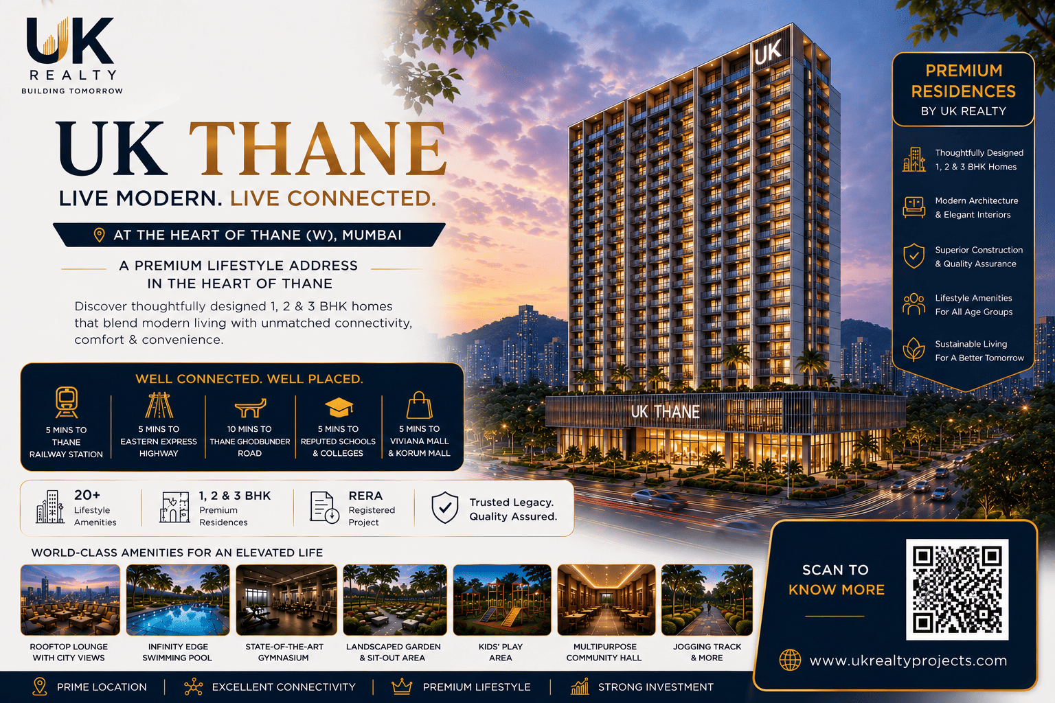 UK Thane - Upcoming Luxury Apartments Mumbai